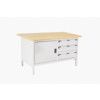 CUBIO STORAGE BENCH 1578-1.3 WITH MPX WORKTOP-LIGHT GREY thumbnail-0