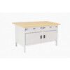 CUBIO STORAGE BENCH 1578-1.4 WITH MPX WORKTOP-LIGHT GREY thumbnail-0