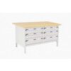 CUBIO STORAGE BENCH 1578-1.5 WITH MPX WORKTOP-LIGHT GREY thumbnail-0