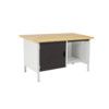 CUBIO STORAGE BENCH 1578-1.6 WITH MPX WORKTOP-LIGHT/ANTH GREY thumbnail-0