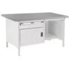 CUBIO STORAGE BENCH 1578-3.7 WITH LINO WORKTOP-LIGHT GREY thumbnail-0