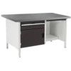 CUBIO STORAGE BENCH 1578-3.7 WITH LINO WORKTOP-LIGHT/ANTH GREY thumbnail-0