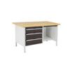 CUBIO STORAGE BENCH 1578-1.8 WITH MPX WORKTOP-LIGHT/ANTH GREY thumbnail-0