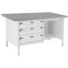 CUBIO STORAGE BENCH 1578-3.8 WITH LINO WORKTOP-LIGHT GREY thumbnail-0