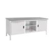 CUBIO STORAGE BENCH 2078-3.1 WITH LINO WORKTOP-LIGHT GREY thumbnail-0