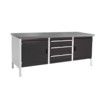 CUBIO STORAGE BENCH 2078-3.3 WITH LINO WORKTOP-LIGHT/ANTH GREY thumbnail-0