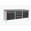 CUBIO STORAGE BENCH 2078-3.6 WITH LINO WORKTOP-LIGHT/ANTH GREY thumbnail-0