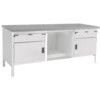 CUBIO STORAGE BENCH 2078-3.7 WITH LINO WORKTOP-LIGHT GREY thumbnail-0