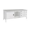 CUBIO STORAGE BENCH 2078-3.8 WITH LINO WORKTOP-LIGHT GREY thumbnail-0