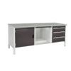 CUBIO STORAGE BENCH 2078-3.8 WITH LINO WORKTOP-LIGHT/ANTH GREY thumbnail-0