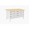 CUBIO STORAGE BENCH 1578-1.22 WITH MPX WORKTOP-LIGHT GREY thumbnail-0