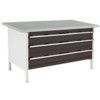 CUBIO STORAGE BENCH 1578-3.22 WITH LINO WORKTOP-LIGHT/ANTH GREY thumbnail-0