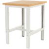 CUBIO HEIGHT ADJUST WORKSTAND 750x750x840 W/ MPX WORKTOP L-GREY thumbnail-0