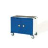 CUBIO MT TROLLEY 50 50 DOOR DOOR T-TRAY-LIGHT GREY/BLUE thumbnail-0