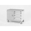 CUBIO MT TROLLEY 50 50 DOOR DRWRLINO-LIGHT GREY thumbnail-0