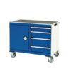 CUBIO MT TROLLEY 50 50 DOOR DRWRT-TRAY-LIGHT GREY/BLUE thumbnail-0