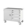 CUBIO MT TROLLEY 50 50 DOOR DRWRT-TRAY-LIGHT GREY thumbnail-0