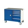 CUBIO MT TROLLEY 50 50 DOOR DRWRT-TRAY-LIGHT GREY/BLUE thumbnail-0