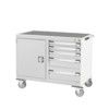 CUBIO MT TROLLEY 50 50 DOOR DRWRT-TRAY-LIGHT GREY thumbnail-0