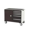 CUBIO MT TROLLEY 50 50 DOOR DRWRT-TRAY-LIGHT/ANTH GREY thumbnail-0