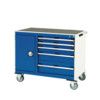 CUBIO MT TROLLEY 40 60 DOOR DRWRT-TRAY-LIGHT GREY/BLUE thumbnail-0