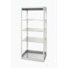 Cubio Standard Duty Shelving, 4 Shelves, 75kg Shelf Capacity, 2000mm x 525mm x 800mm, Grey thumbnail-0