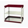 Cubio Standard Duty Shelving, 2 Shelves, 75kg Shelf Capacity, 1000mm x 650mm x 1050mm, Red & Grey thumbnail-1