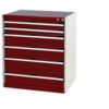 CUBIO DRAWER CABINET WITH 6 DRAWERS 800X750X900H thumbnail-0