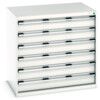 CUBIO DRAWER CABINET WITH 6 DRAWERS 1050X750X1000H thumbnail-0