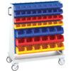 Louvred Trolley, Steel, Grey/Blue/Red/Blue/Green/Yellow, 1000x650x1200mm thumbnail-0