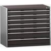 CUBIO SL-1069-7.4 DRAWER CABINET (200KG) GREY / ANTHRACITE thumbnail-0