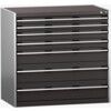 CUBIO SL-10610-7.2 DRAWER CABINET (200KG) GREY / ANTHRACITE thumbnail-0