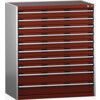 CUBIO SL-10612-10.2 DRAWER CABINET (200KG) GREY / RED thumbnail-0