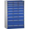 CUBIO SL-10616-9.2 DRAWER CABINET (200KG) GREY / BLUE thumbnail-0