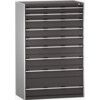 CUBIO SL-10616-9.2 DRAWER CABINET (200KG) GREY / ANTHRACITE thumbnail-0