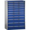 CUBIO SL-10616-11.2 DRAWER CABINET (200KG) GREY / BLUE thumbnail-0