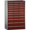 CUBIO SL-10616-11.2 DRAWER CABINET (200KG) GREY / RED thumbnail-0