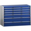 CUBIO SL-1369-6.2 DRAWER CABINET (200KG) GREY / BLUE thumbnail-0