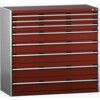 CUBIO SL-13612-8.2 DRAWER CABINET (200KG) GREY / RED thumbnail-0