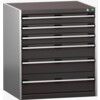 CUBIO SL-879-6.4 DRAWER CABINET (200KG) GREY / ANTHRACITE thumbnail-0