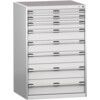 CUBIO SL-8712-8.2 DRAWER CABINET (200KG) GREY thumbnail-0