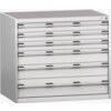 CUBIO SL-1079-6.4 DRAWER CABINET (200KG) GREY thumbnail-0