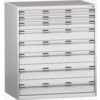 CUBIO SL-10712-8.2 DRAWER CABINET (200KG) GREY thumbnail-0