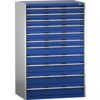 CUBIO SL-10716-11.2 DRAWER CABINET (200KG) GREY / BLUE thumbnail-0