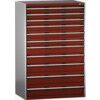 CUBIO SL-10716-11.2 DRAWER CABINET (200KG) GREY / RED thumbnail-0