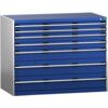 CUBIO SL-13710-7.2 DRAWER CABINET (200KG) GREY / BLUE thumbnail-0