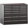 CUBIO SL-13710-7.2 DRAWER CABINET (200KG) GREY / ANTHRACITE thumbnail-0