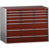 CUBIO SL-13710-7.2 DRAWER CABINET (200KG) GREY / RED thumbnail-0