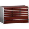 CUBIO SL-1378-6.4 DRAWER CABINET (200KG) GREY / RED thumbnail-0