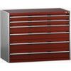 CUBIO SL-13710-6.2 DRAWER CABINET (200KG) GREY / RED thumbnail-0